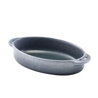 Oval Eared Dish Graphite